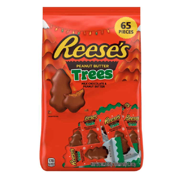 Reeses peanut butter trees christmas trees sweetservices online